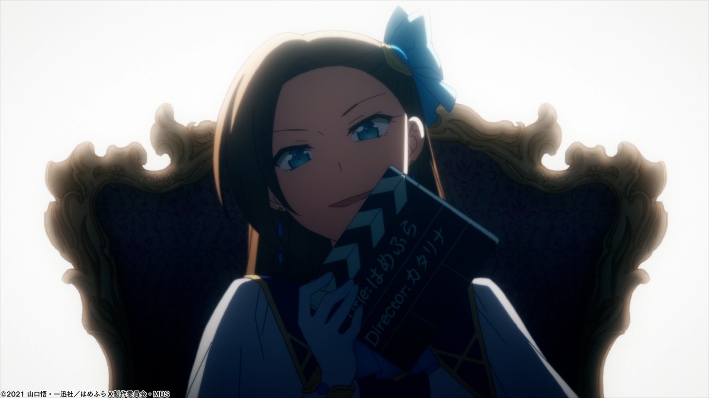 「乙女ゲームの破滅フラグしかない悪役令嬢に転生してしまった…」映画化決定CMより。 (c)山口悟・一迅社／劇場版はめふら製作委員会