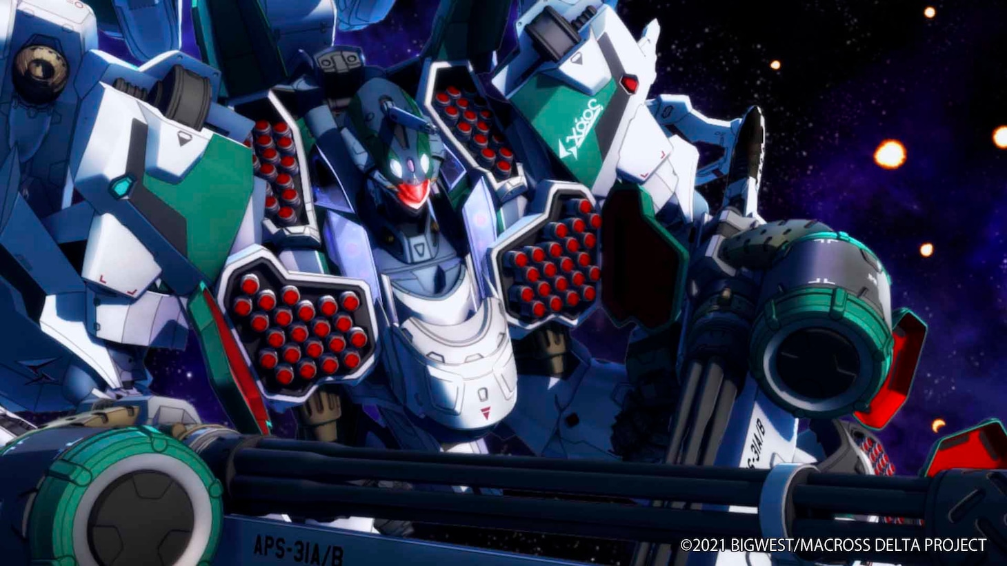 「劇場版マクロスΔ 絶対LIVE!!!!!!」および同時上映作品「劇場短編マクロスF ～時の迷宮～」の本予告より。