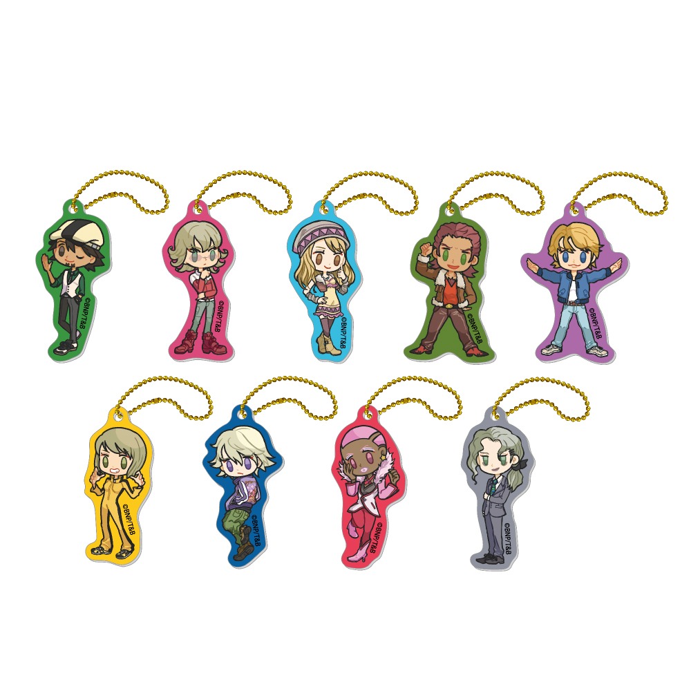 「ミニキャラアクリルキーホルダー」