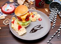 「【バーナビー】 チーズ＆ケチャップバーガー」