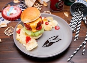 「【バーナビー】 チーズ&ケチャップバーガー」