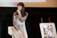 TVアニメ「先輩がうざい後輩の話」 先行上映会より、早見沙織。Photo：コザイリサ