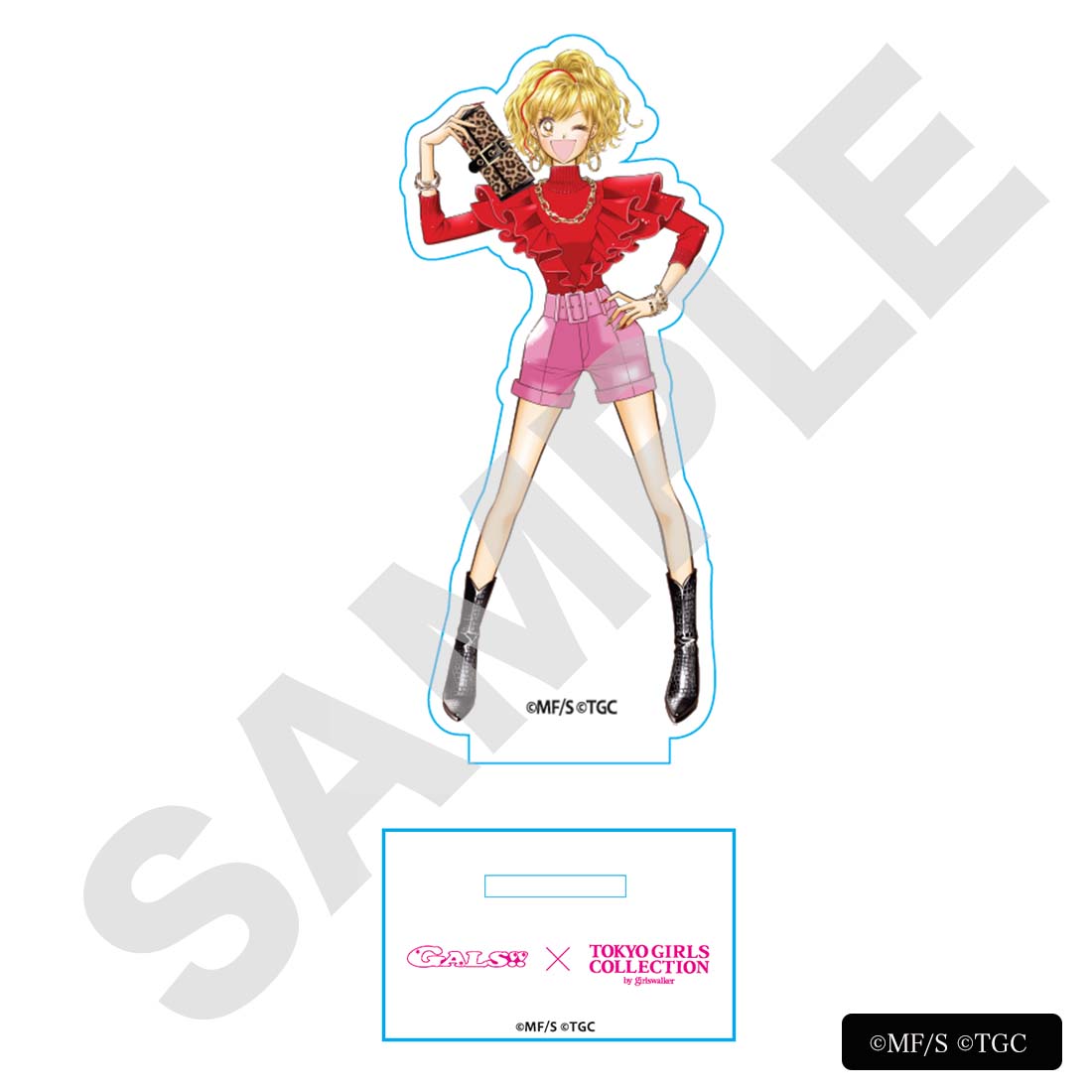 「GALS!!×TGC TGCオリジナル描き下ろしアクリルスタンド（蘭）」