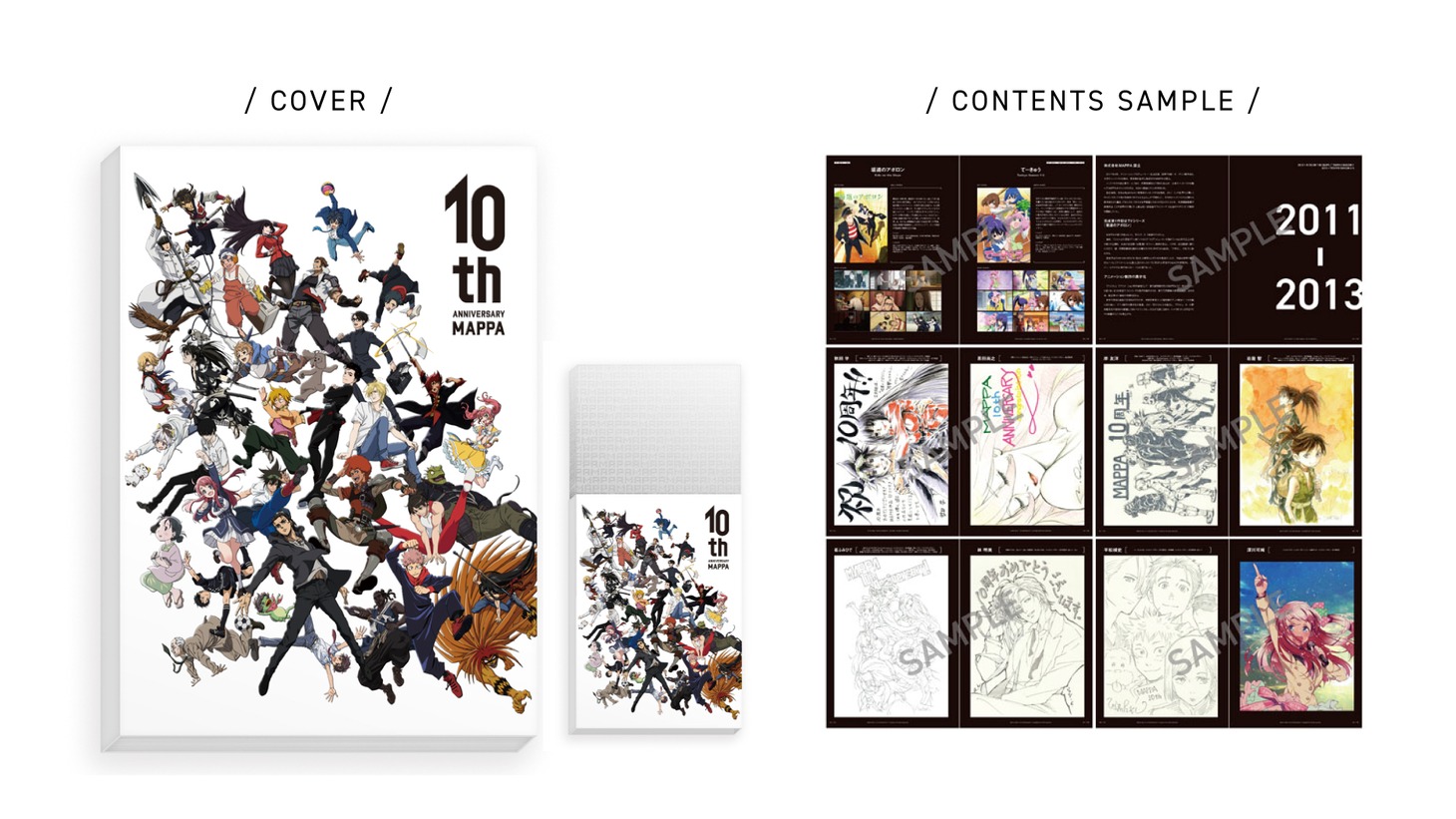 「MAPPA BOOK 10TH ANNIVERSARY」