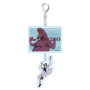 「【チャージマン研！】二連アクリルキーホルダー 頭の中にダイナマイト」