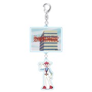 【チャージマン研！】二連アクリルキーホルダー　恐怖！精神病院