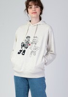 長袖パーカー「鉄コン筋クリート リンゴ」