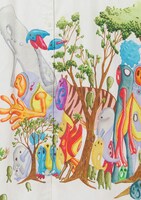 レディースシャツワンピース「GOGOモンスター」