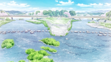 TVアニメ「であいもん」PV第1弾より。(c)RIN ASANO/緑松