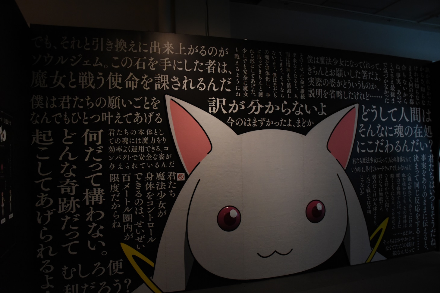 「魔法少女まどか☆マギカ10（展）」の様子。