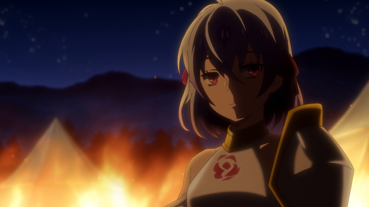TVアニメ「真の仲間じゃないと勇者のパーティーを追い出されたので、辺境でスローライフすることにしました」第1話の場面カット。