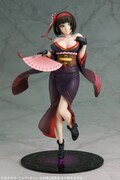 「災害の黒蜘蛛『澪』1/7スケールフィギュア」の「蜘蛛脚パーツ」を外した姿。