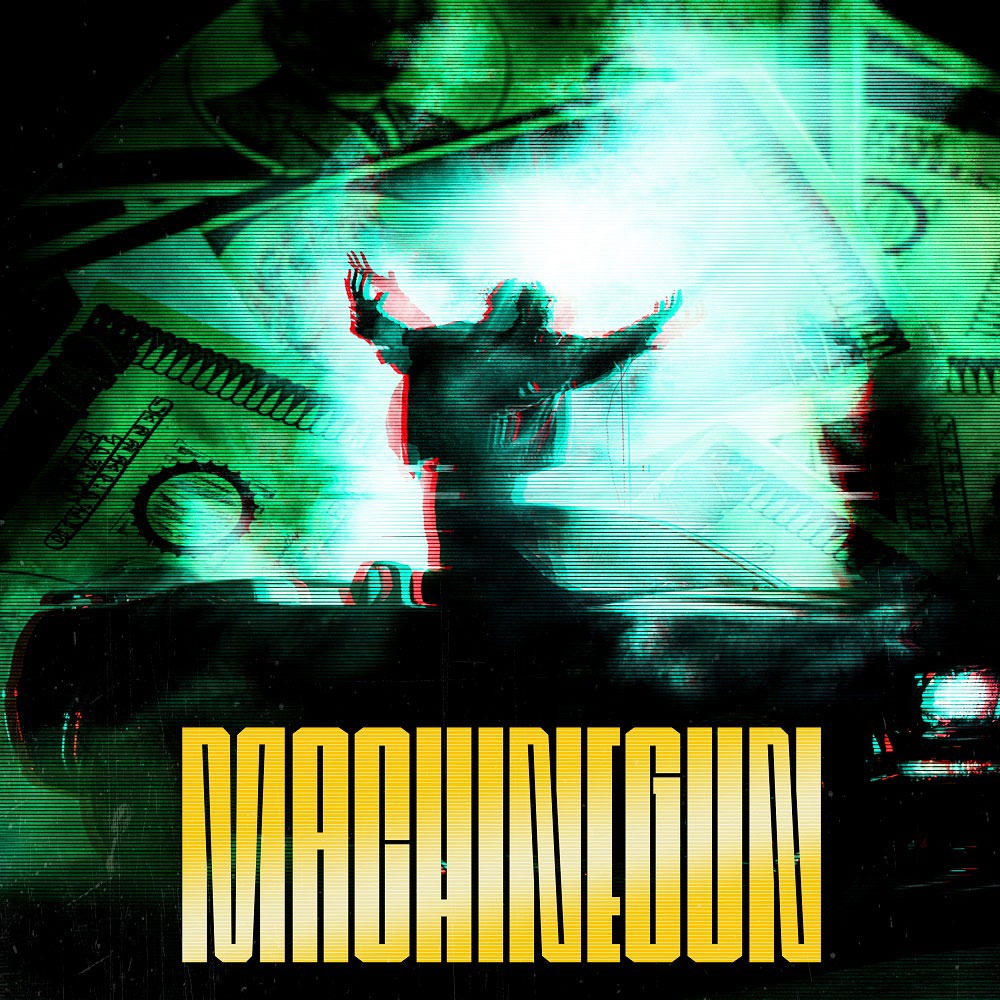 「MACHINEGUN」ジャケット