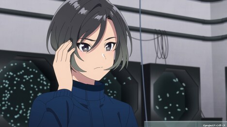 アニメ「白い砂のアクアトープ」第2クールPVより。 (c)projectティンガーラ