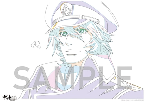 公開1週目に配布されるキャラ原画。 (c)西﨑義展/宇宙戦艦ヤマト2205製作委員会