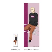 「縦型缶バッジ＆B2縦半クリアポスター」