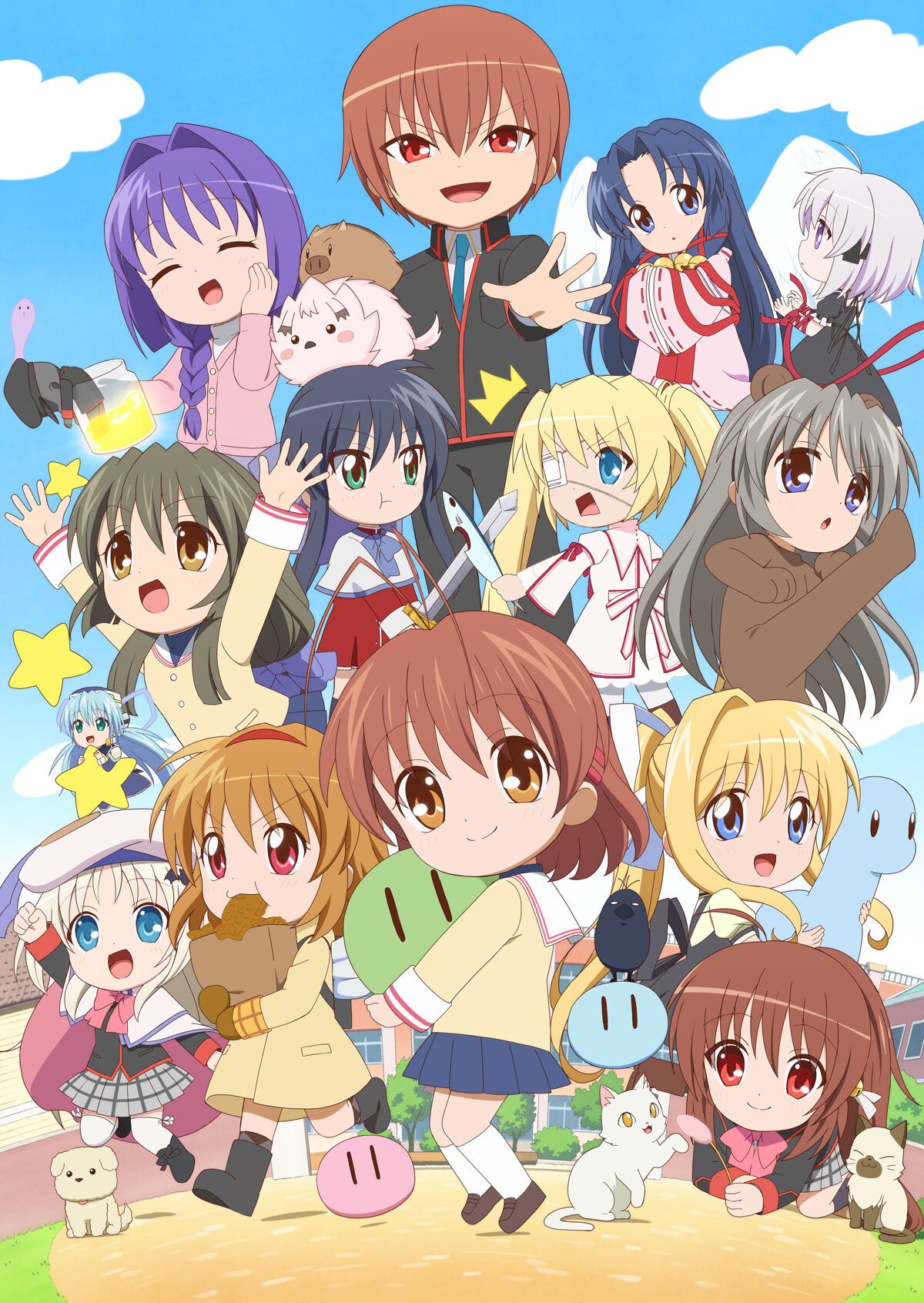 TVアニメ「かぎなど」ビジュアル (c)VISUAL ARTS/Key/KAGINADO