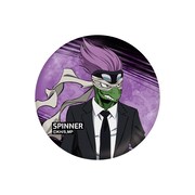 「僕のヒーローアカデミア 第一回 敵＜ヴィラン＞連合総会 トレーディング缶バッジ スピナー」