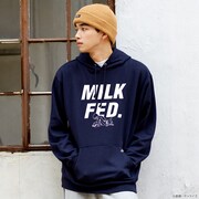 「STRICT-G MILKFED.『機動戦士ガンダム』パーカー アムロ・レイ柄」着用イメージ