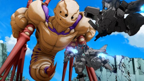 TVアニメ「マブラヴ オルタネイティヴ」第1話より。