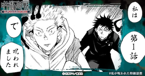 「私が呪われた特級話数」投稿画像 (c)芥見下々/集英社