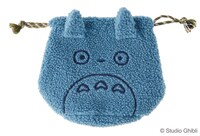 「中トトロ もこもこ巾着ポーチ」
