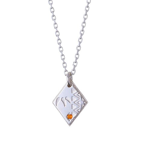 「SHAMAN KING 麻倉葉 シルバーネックレス」