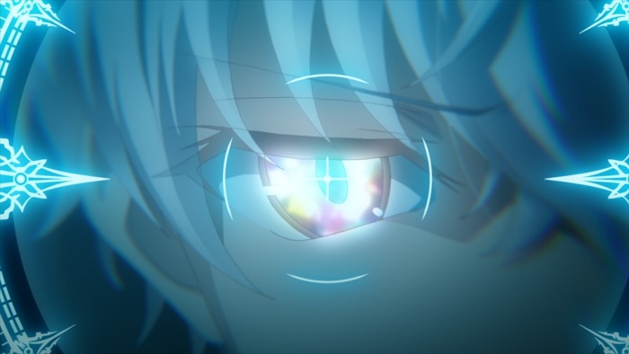 TVアニメ「世界最高の暗殺者、異世界貴族に転生する」第1話の場面カット。