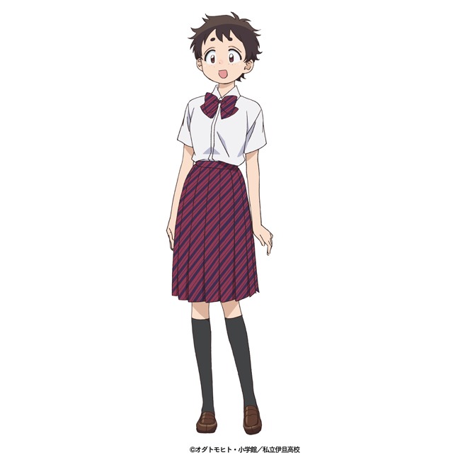 井中のこ子（CV：潘めぐみ）のキャラクタービジュアル。高校入学時から田舎の出身であることがバレたくなく、1学期はクラスメイトとも最小限の言葉で乗り切っていた。古見さんを「クラスの神様で都会のオンナ」と思い込んでおり、その感じに密かに憧れている。
