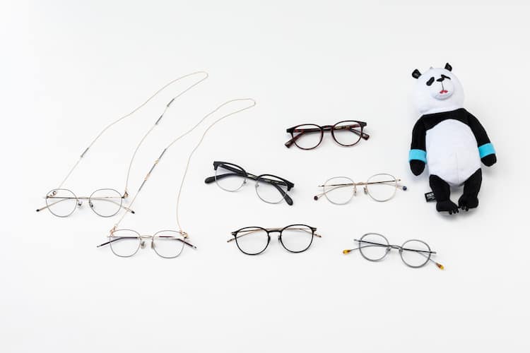 呪術廻戦」×JINSコラボメガネ7種発売、パンダのぬいぐるみ型メガネ 