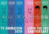 「ルパン三世アニメ全史ぴあ」の中面サンプル。