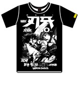 「ハードコアチョコレート×刃牙モデル」Tシャツのイメージ。