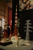 「庵野秀明展」の様子。
