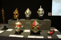 「庵野秀明展」の様子。