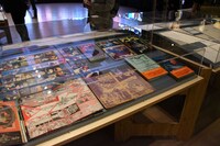 「庵野秀明展」の様子。