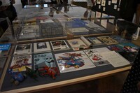 「庵野秀明展」の様子。