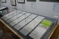 「庵野秀明展」の様子。