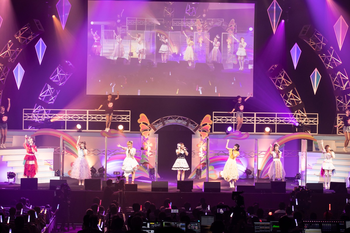 「トロピカル～ジュ！プリキュアLIVE2021 Viva！トロピカSUMMER！LIVE」の様子。(c)ABC-A・東映アニメーション
(c)トロピカル～ジュ！プリキュアLIVE製作委員会