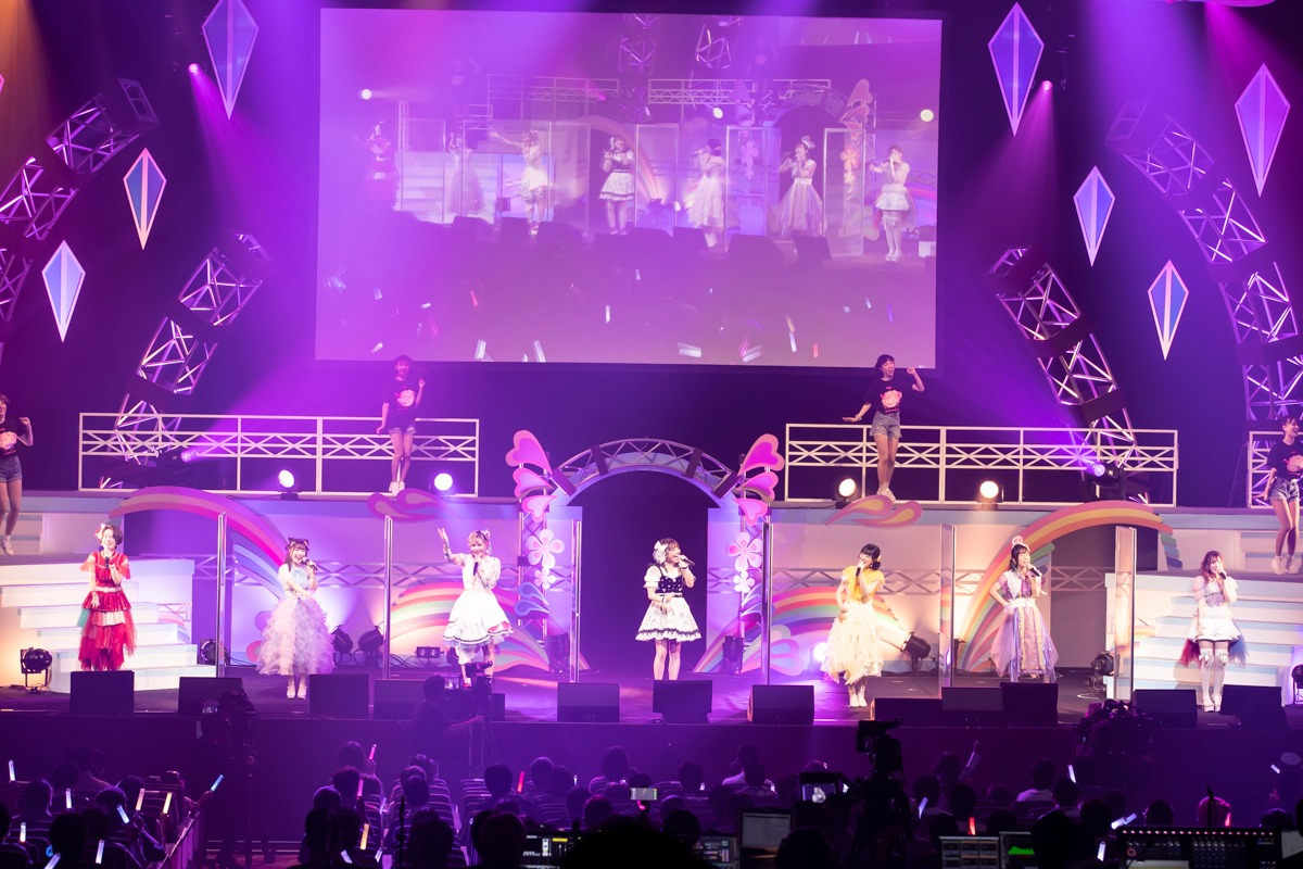 「トロピカル～ジュ！プリキュアLIVE2021 Viva！トロピカSUMMER！LIVE」の様子。(c)ABC-A・東映アニメーション
(c)トロピカル～ジュ！プリキュアLIVE製作委員会