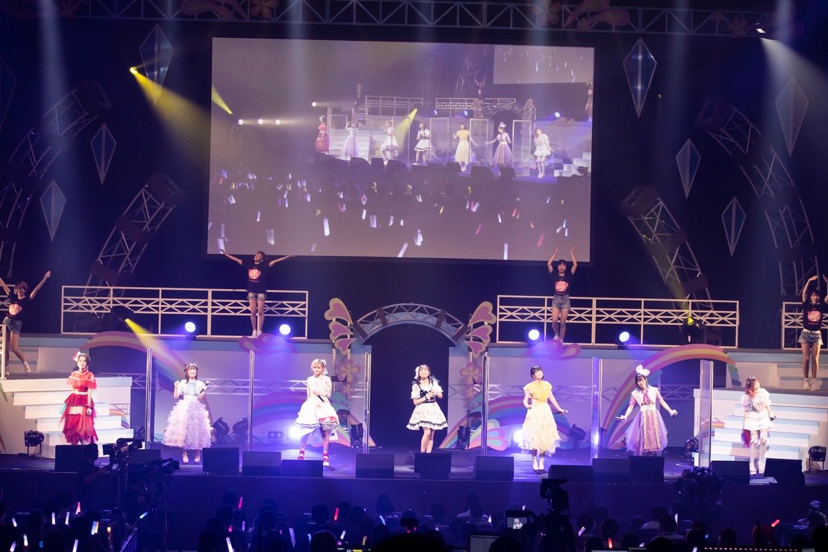 「トロピカル～ジュ！プリキュアLIVE2021 Viva！トロピカSUMMER！LIVE」の様子。(c)ABC-A・東映アニメーション
(c)トロピカル～ジュ！プリキュアLIVE製作委員会