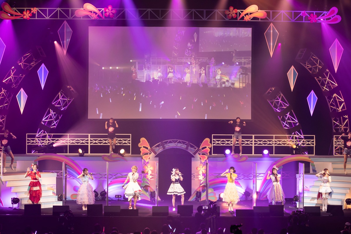 「トロピカル～ジュ！プリキュアLIVE2021 Viva！トロピカSUMMER！LIVE」の様子。(c)ABC-A・東映アニメーション
(c)トロピカル～ジュ！プリキュアLIVE製作委員会