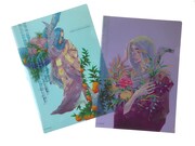 「阿・吽」とのコラボによるクリアファイル。税込各450円。