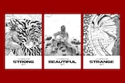 創作コンテスト「刃牙異種創作技戦ッッ!」は「STRONG」「BEAUTIFUL」「STRANGE」の3部門で行われた。