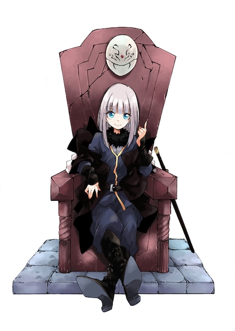 みっつばーによる「賢者の弟子を名乗る賢者」と「転生したらスライムだった件」のコラボビジュアル第1弾。