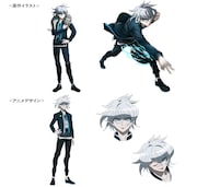 神谷瞬(CV:石田彰)のビジュアル。ミナトトライブの創設者かつリーダーで、ミナトがネオトーキョー最強と呼ばれる最大の理由。 数少ない「ビームバット」の使い手で、ピッチャー、バッターとしても超一流なのはもちろん、殴り合いでも無類の強さを誇る。