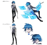 青山カズキ(CV:千葉翔也)のビジュアル。突如ミナトトライブの前に現れ、加入を申し出た謎の青年。左腕を負傷しており、まともにXBをプレーすることはできない様子。しかし、何故かXBの戦術やビームバットの扱い方などに詳しく、知略を巡らしてミナトに勝利をもたらす。