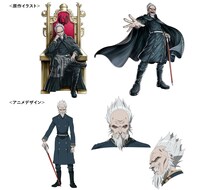 鳳天心（CV：中博史）のビジュアル。ネオトーキョー国王。XBに強く執心しており、最強のXBプレーヤーにするため、世継ぎである王次郎を幼少期から鍛え上げた。国中のトライブをXBで蹂躙させ、鳳家の絶対的強さを誇示しようとする。