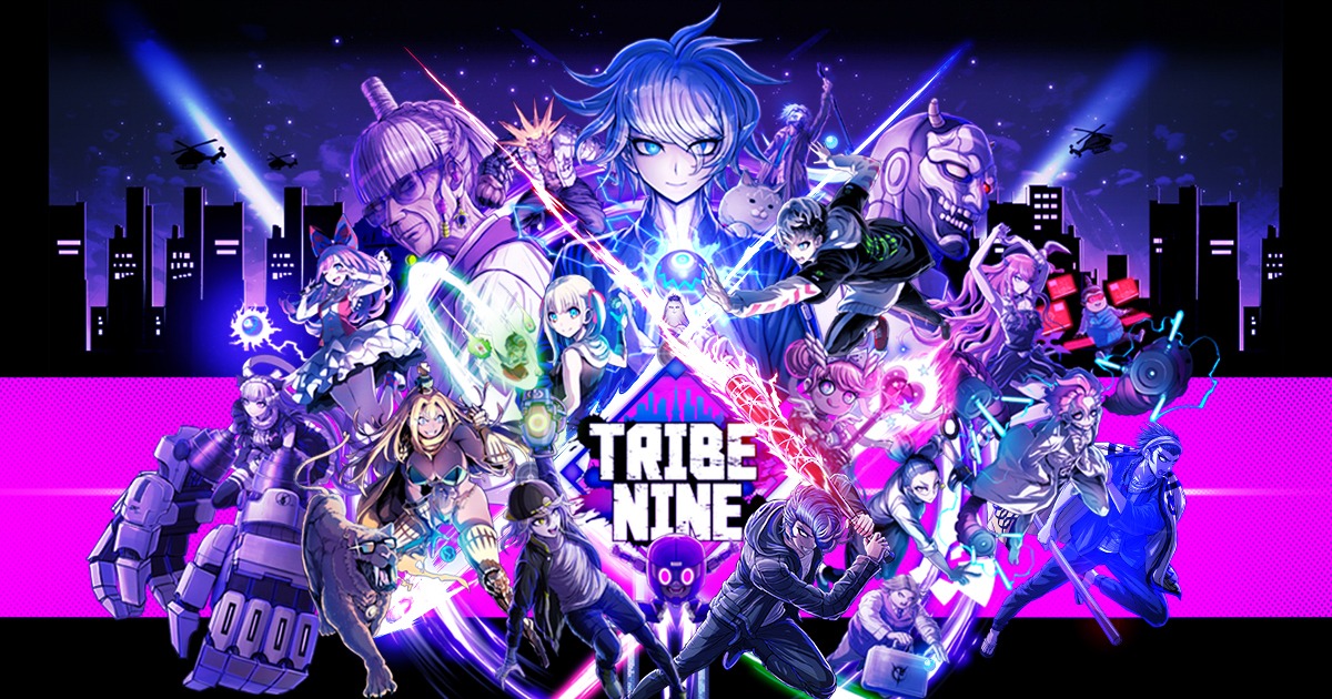 「TRIBE NINE（トライブナイン）」プロジェクトキービジュアル