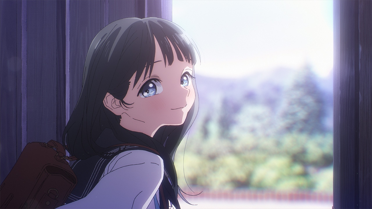 TVアニメ「明日ちゃんのセーラー服」PV第1弾より。(c)博／集英社・「明日ちゃんのセーラー服」製作委員会