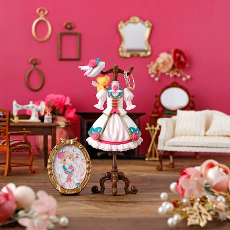「さくらちゃん衣装トルソースタンド」「ミニチュア額縁」